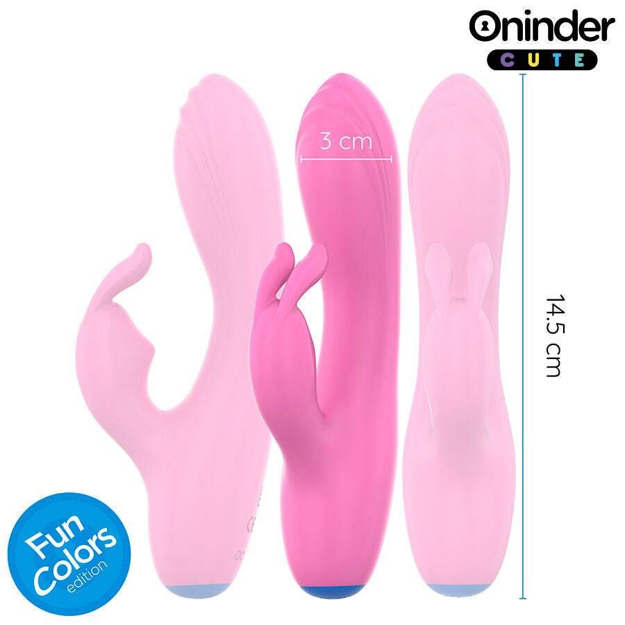 ONINDER CUTE - LOVE BUNNY VIBRATEUR POINT G CLITORIS - APPLICATION GRATUITE MONDIALE ONINDER CUTE