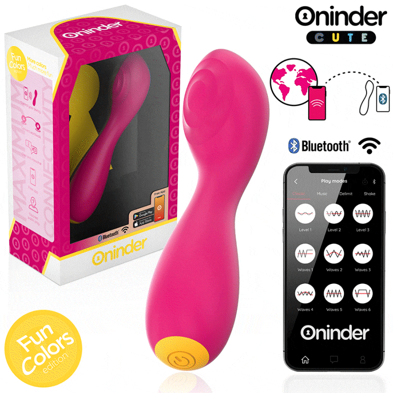 ONINDER CUTE - LOVE BUDDY MASTER VIBRATEUR POINT G - APPLICATION MONDIALE GRATUITE ONINDER CUTE
