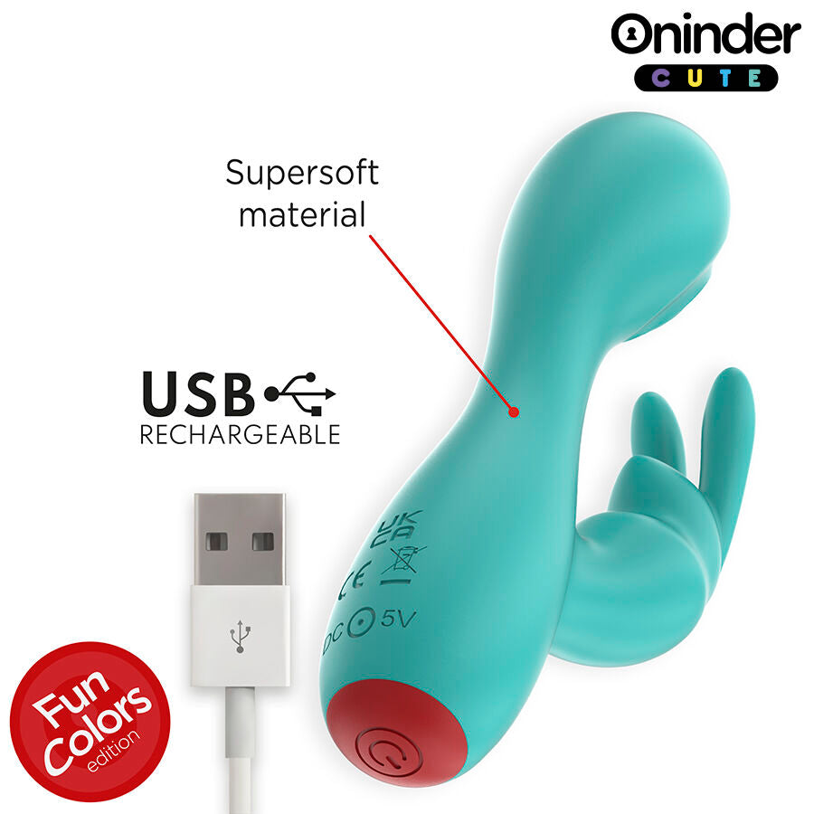 ONINDER CUTE - VIBRATEUR CLITORISÉ LOVE BUNNY G-SPOT - APPLICATION MONDIALE GRATUITE ONINDER CUTE