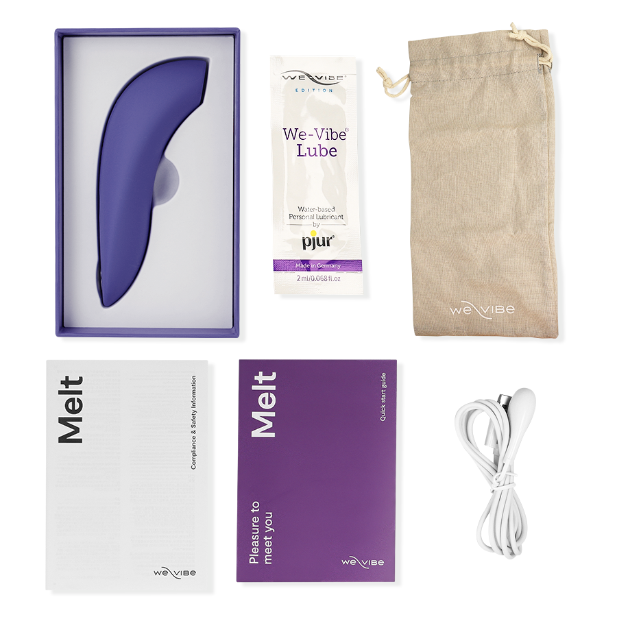 WE-VIBE - STIMULATEUR DE CLITORIS MELT BLEU MINUIT WE-VIBE