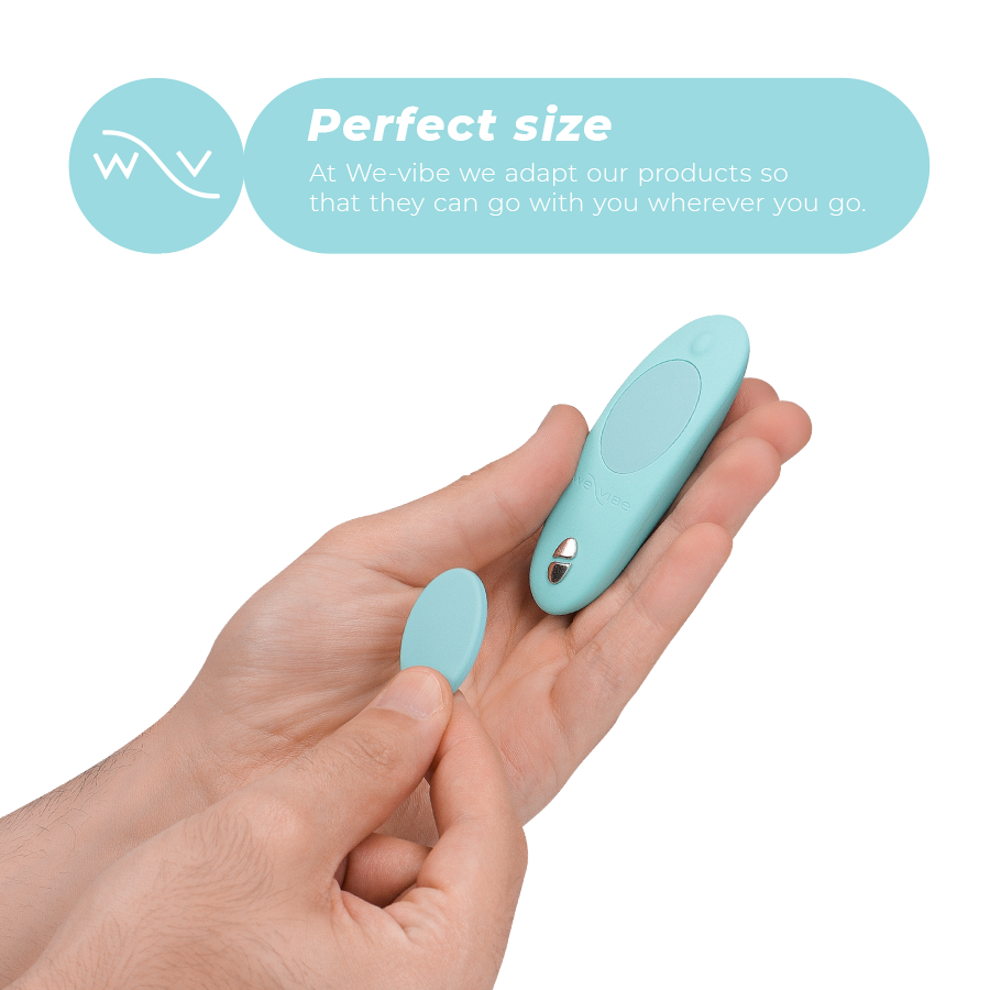 WE-VIBE - VIBRATEUR MOXIE + AQUA CLITORAL WE-VIBE