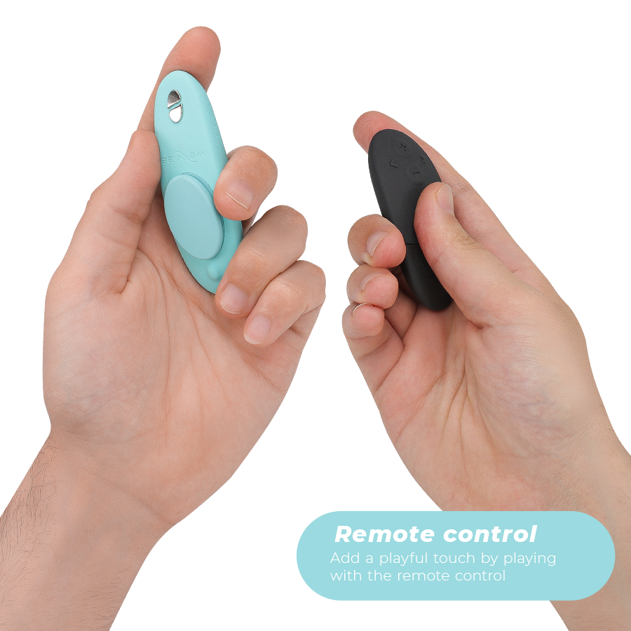 WE-VIBE - VIBRATEUR MOXIE + AQUA CLITORAL WE-VIBE