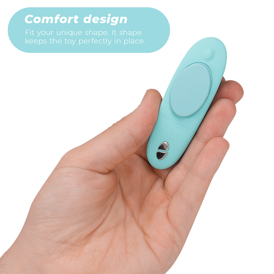 WE-VIBE - VIBRATEUR MOXIE + AQUA CLITORAL WE-VIBE