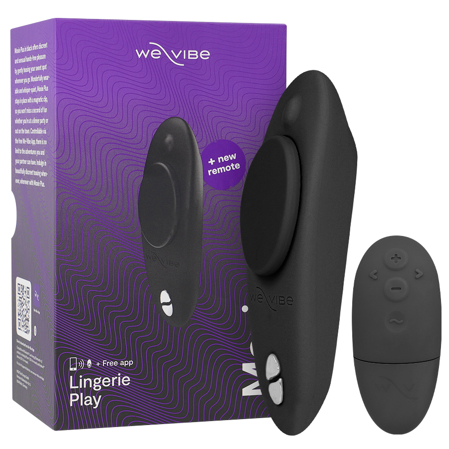 WE-VIBE - VIBRATEUR CLITORAL MOXIE + NOIR WE-VIBE