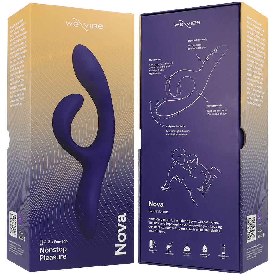 WE-VIBE - VIBRATEUR LAPIN NOVA 3 BLEU NUIT WE-VIBE