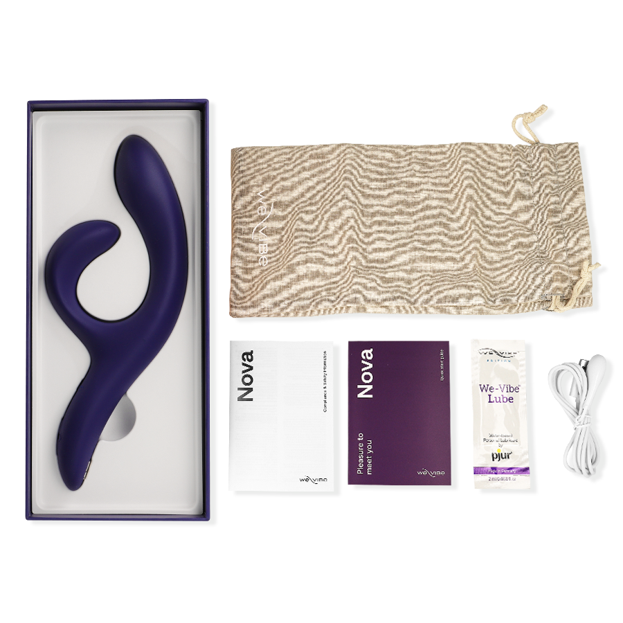 WE-VIBE - VIBRATEUR LAPIN NOVA 3 BLEU NUIT WE-VIBE