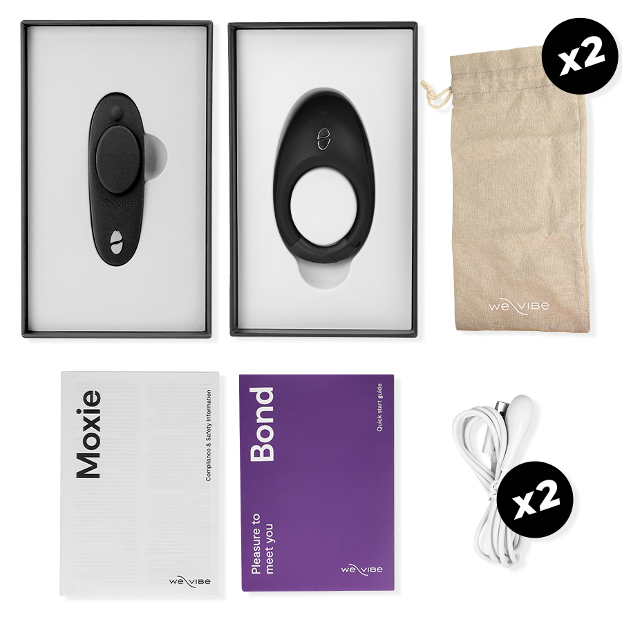 WE-VIBE - TEASE US SET BOND + MOXIE WE-VIBE