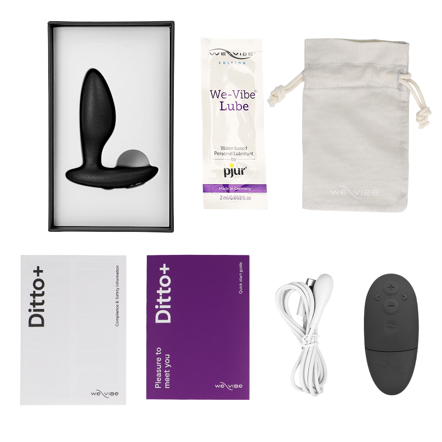 WE-VIBE - MASSEUR DE PROSTATE VECTOR+ NOIR WE-VIBE