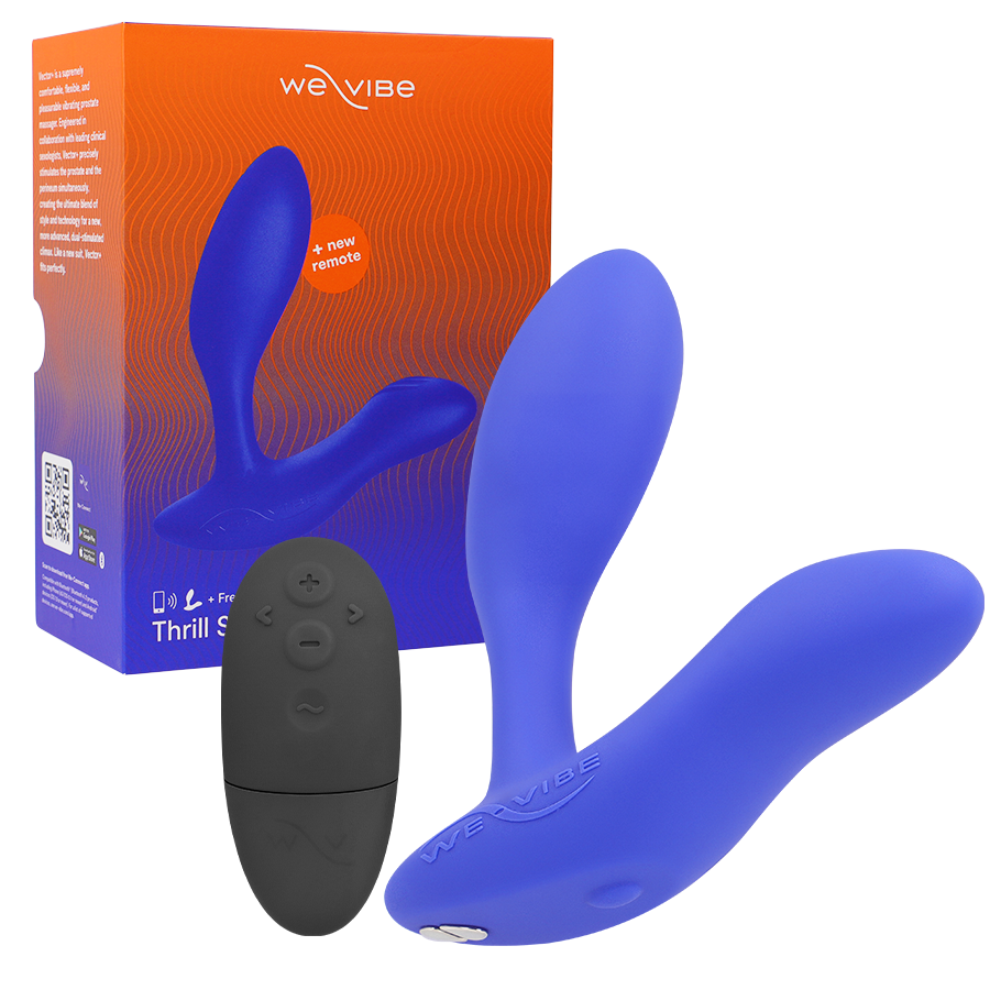 WE-VIBE - MASSEUR DE PROSTATE VECTOR+ BLEU WE-VIBE