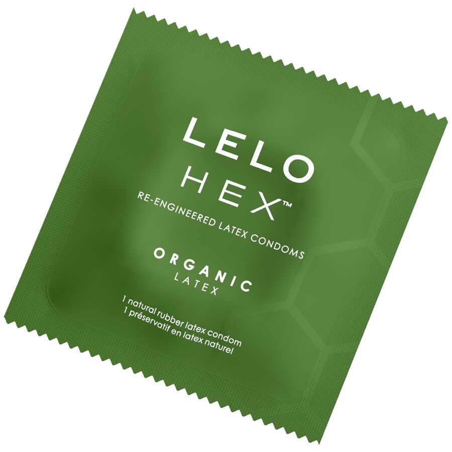 LELO - HEX BOÎTE DE PRÉSERVATIFS BIOLOGIQUES 36 UNITÉS LELO