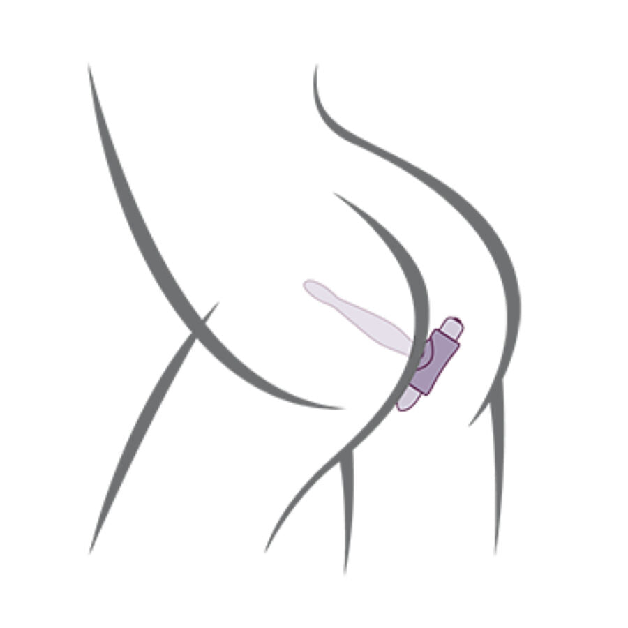 ROCKS-OFF - PETITE SENSATIONS TEAZER VIBRATEUR PLUG ANAL VIOLET ROCKS-OFF