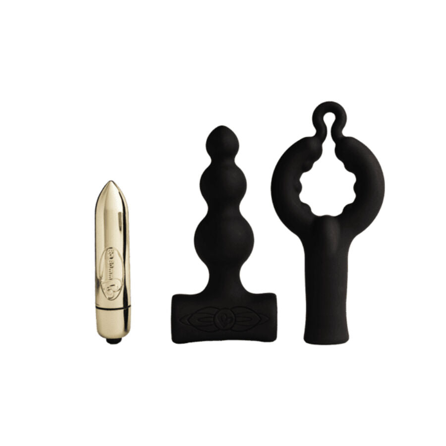 ROCKS-OFF - PETITE SENSATIONS BUBBLES ANAL PLUG VIBRATEUR NOIR ROCKS-OFF