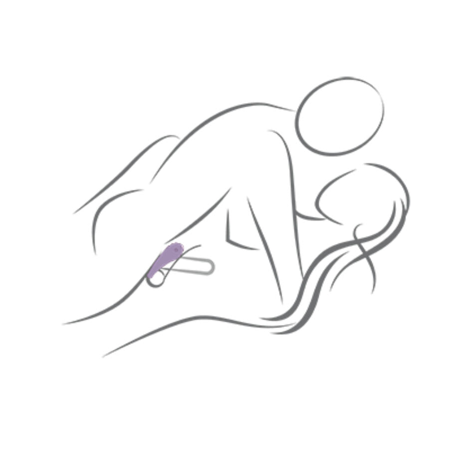 ROCKS-OFF - ANNEAU PÉNIS VIBRANT SPIRE BLACK ROCKS-OFF