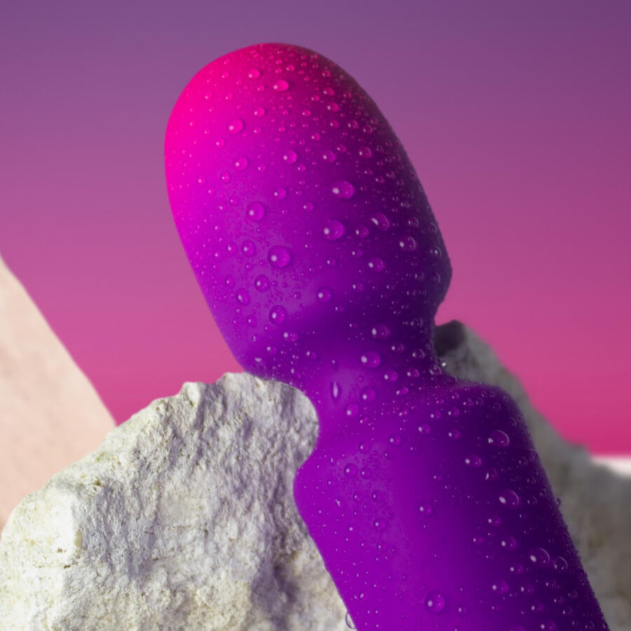 ROCKS-OFF - GLO-GIRL VIBRATEUR WAND MINI VIOLET ROCKS-OFF