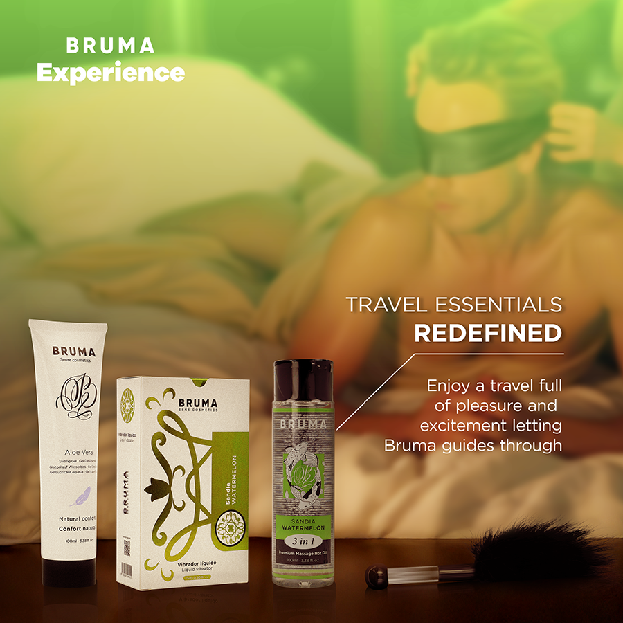 BRUMA XPERIENCE - KIT TENTATION DOUCE VIBRO-ORGASMIQUE PASTÈQUE BRUMA