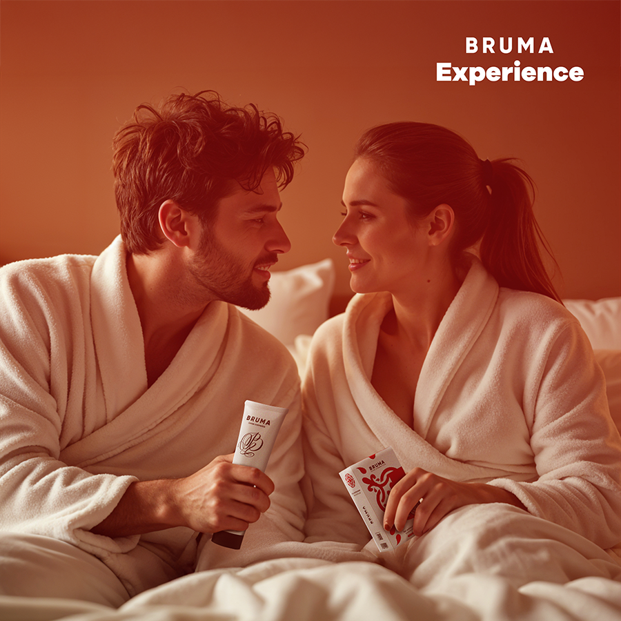 BRUMA XPERIENCE - KIT TENTATION FRAISE DOUCE AVEC AMPLIFICATEUR D'ORGASME BRUMA