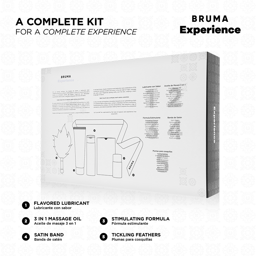 BRUMA XPERIENCE - KIT TENTATION FRAISE DOUCE AVEC AMPLIFICATEUR D'ORGASME BRUMA