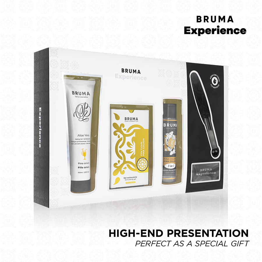 BRUMA XPERIENCE - PACK TENTATION PINA COLADA DOUCE AVEC AMPLIFICATEUR D'ORGASME BRUMA