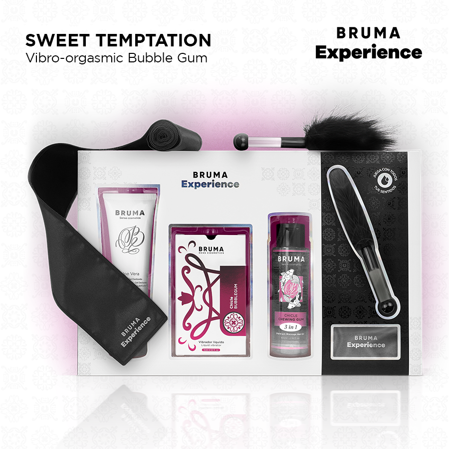 BRUMA XPERIENCE - KIT TENTATION DE GOMME SUCRÉE VIBRO-ORGASMIQUE BRUMA