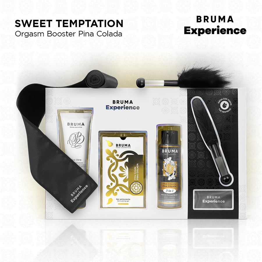 BRUMA XPERIENCE - PACK TENTATION PINA COLADA DOUCE AVEC AMPLIFICATEUR D'ORGASME BRUMA