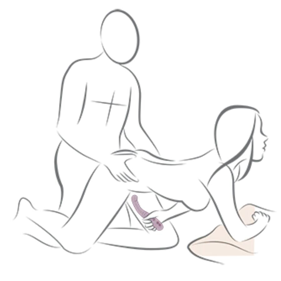 ROCKS-OFF - GEMINI DOUBLE VIBRATEUR STIMULATEUR DE CLITORIS POINT G VIOLET ROCKS-OFF