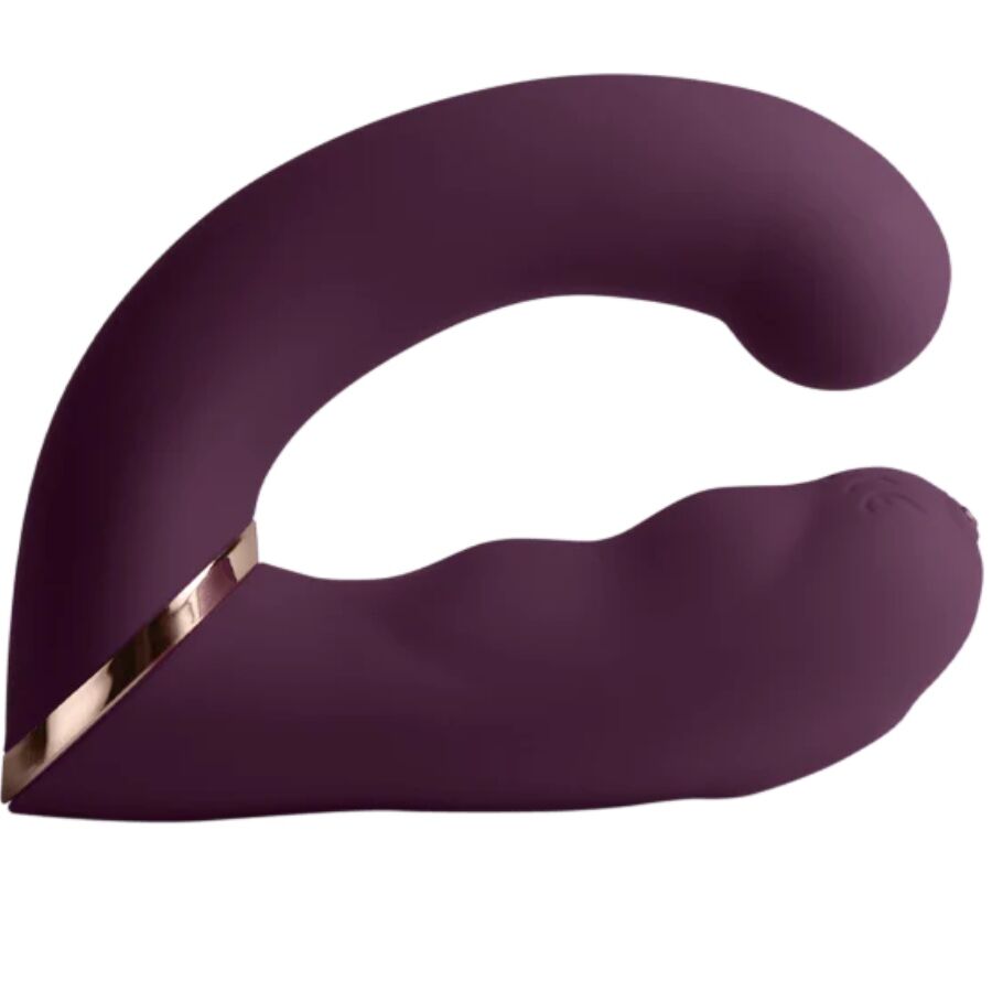ROCKS-OFF - GEMINI DOUBLE VIBRATEUR STIMULATEUR DE CLITORIS POINT G VIOLET ROCKS-OFF
