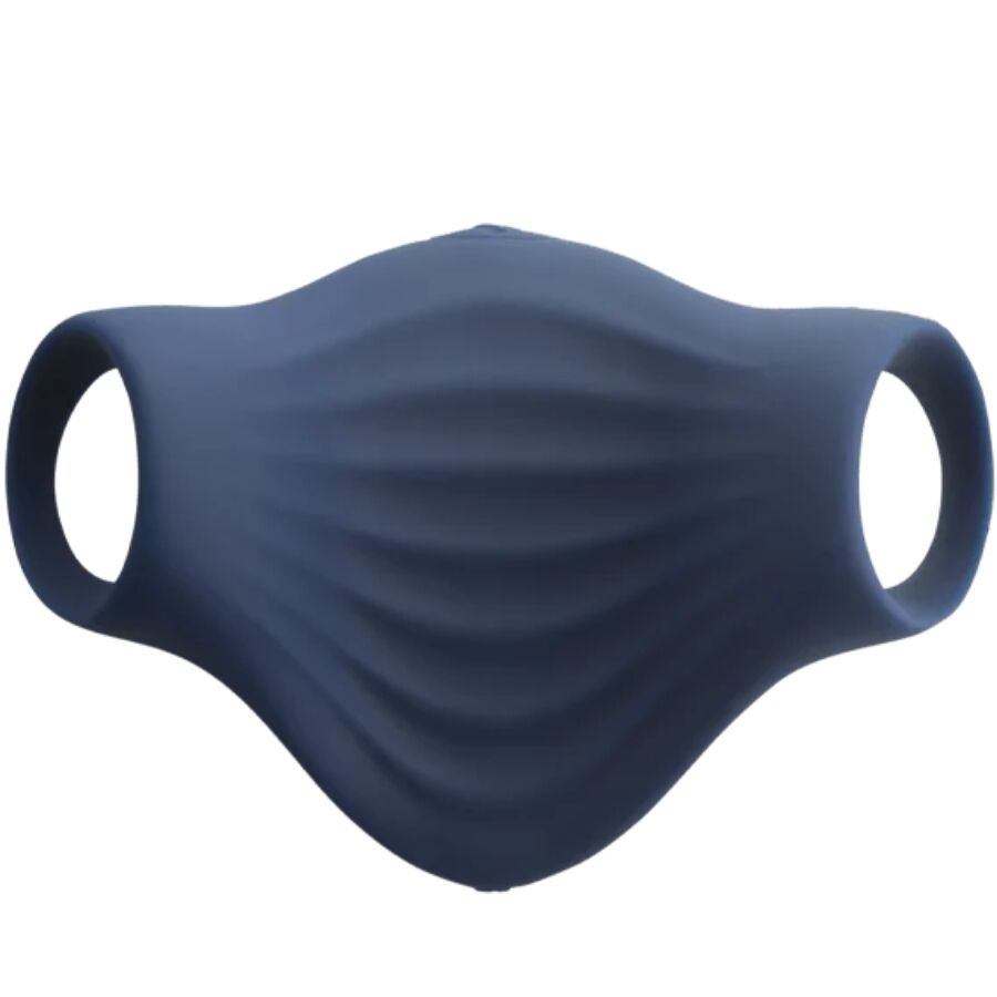 ROCKS-OFF - MASTURBATEUR VIBRATEUR FLEXIBLE PALM BLUE ROCKS-OFF