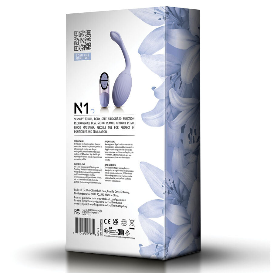 NIYA - N1 MASSEUR PELVIEN KEGEL AVEC TÉLÉCOMMANDE NIYA