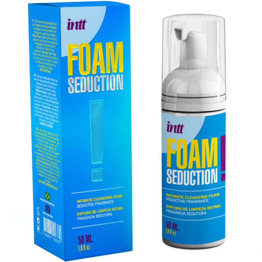 INTT RELEASES - FOAM SEDUCTION MOUSSE NETTOYANTE INTIME 50 ML INTT RELEASES