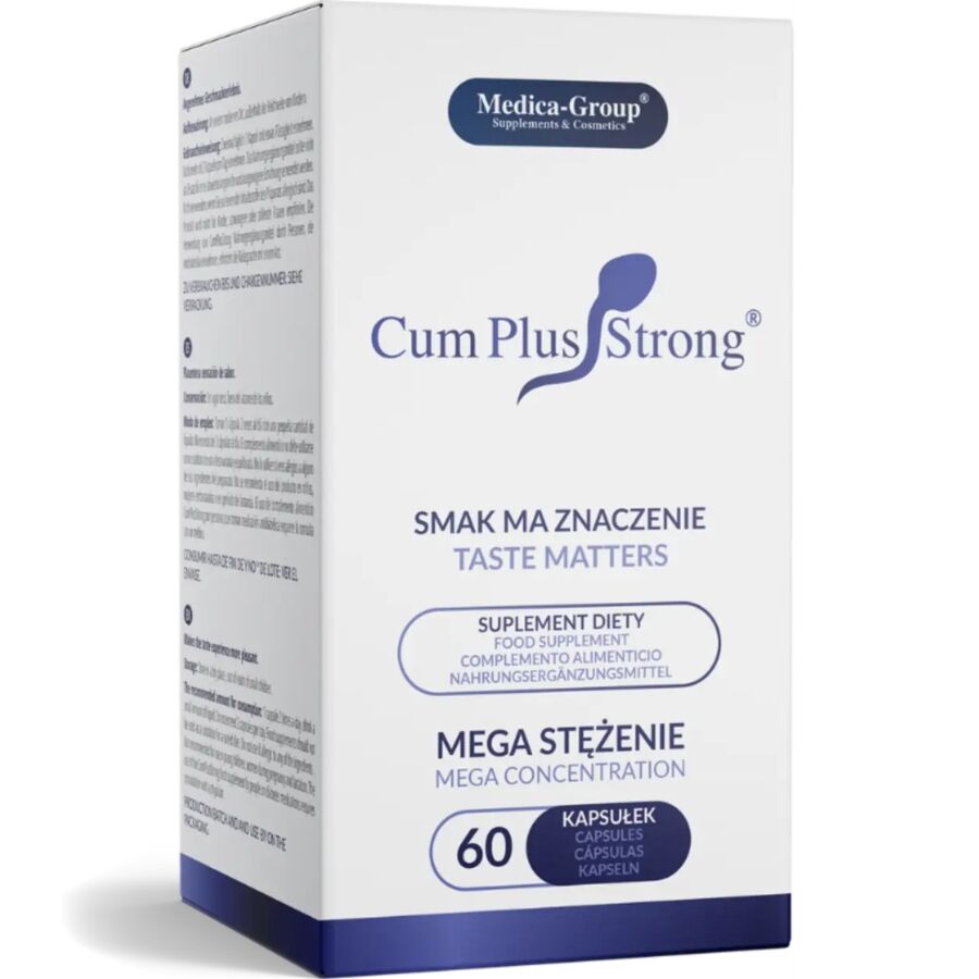 MEDICA GROUP - CUM PLUS STRONG SEMENS ENLARGISSEMENT 60 CAPSULES MEDICA GROUP