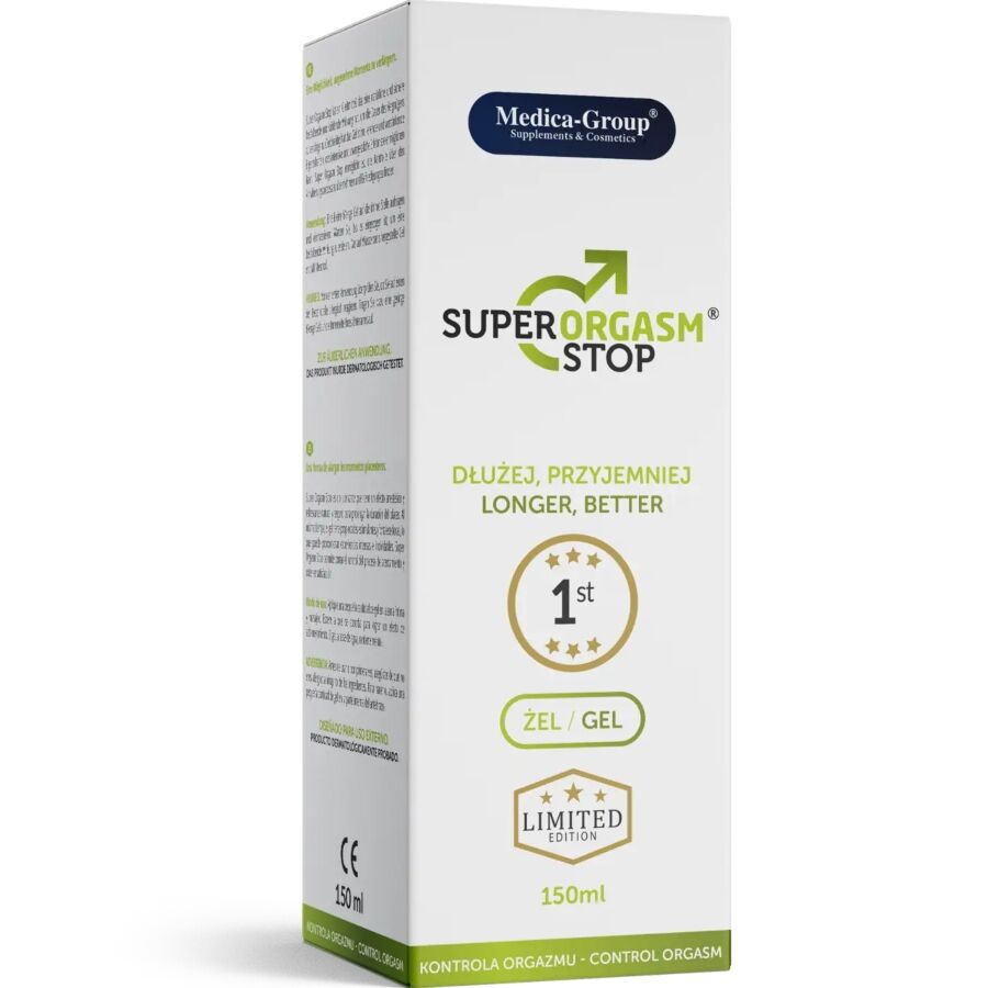 MEDICA GROUP - SUPER ORGASM STOP GEL INTIME POUR HOMMES 150 ML MEDICA GROUP