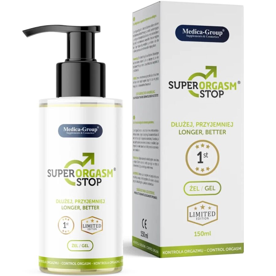 MEDICA GROUP - SUPER ORGASM STOP GEL INTIME POUR HOMMES 150 ML MEDICA GROUP