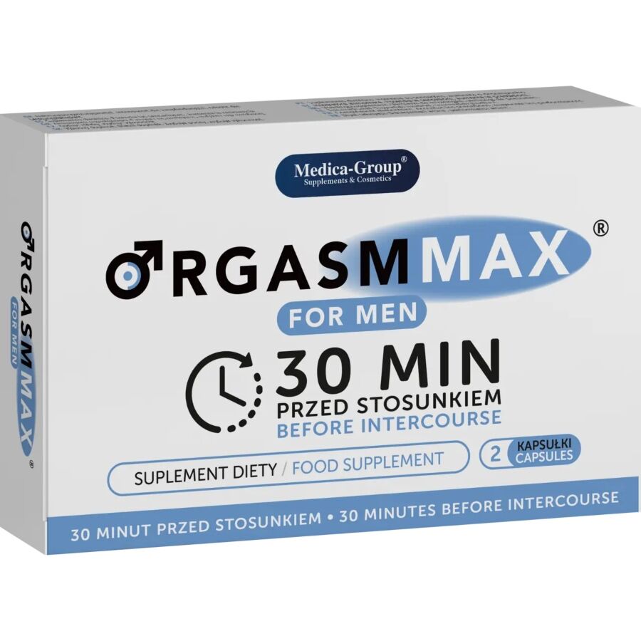 MEDICA GROUP - ORGASM MAX POUR HOMME 2 CAPSULES MEDICA GROUP