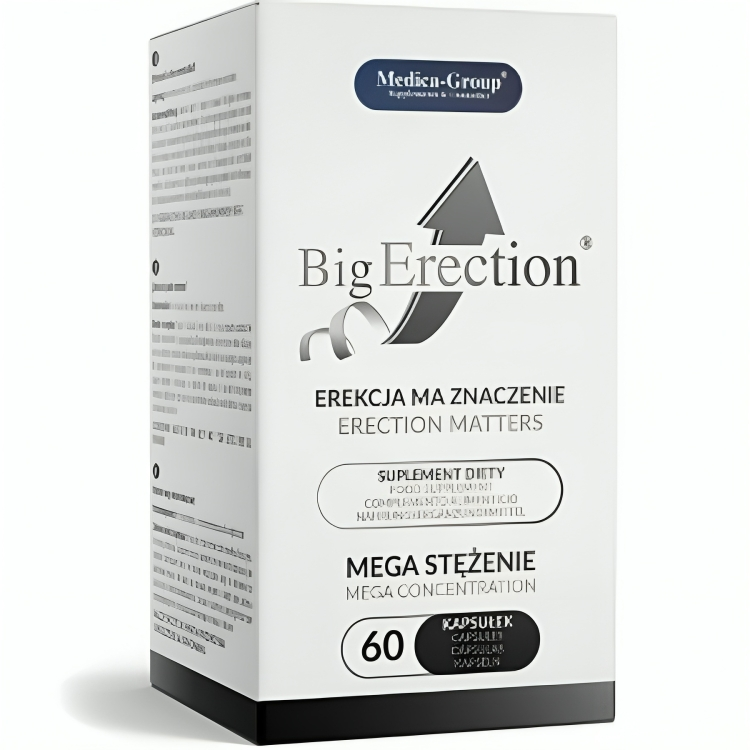 MEDICA GROUP - AMÉLIORATEUR D'ÉRECTION POUR HOMMES 60 CAPSULES MEDICA GROUP