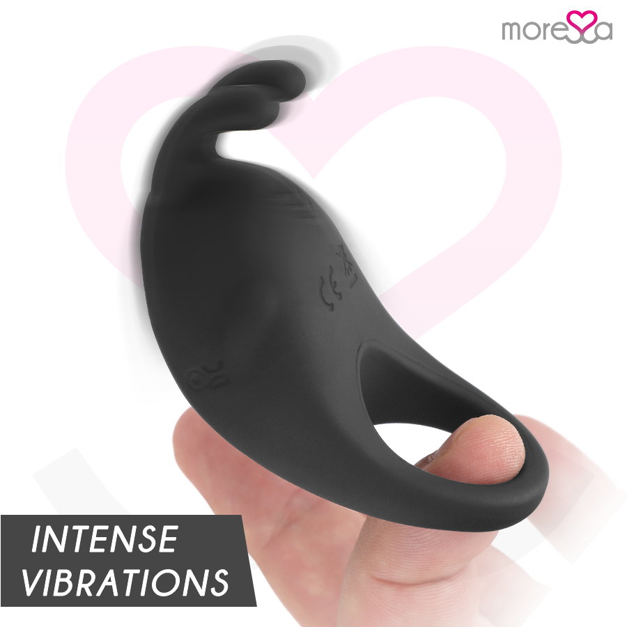 MORESSA - BRAD PREMIUM SILICONE RECHARGEABLE NOIR MORESSA