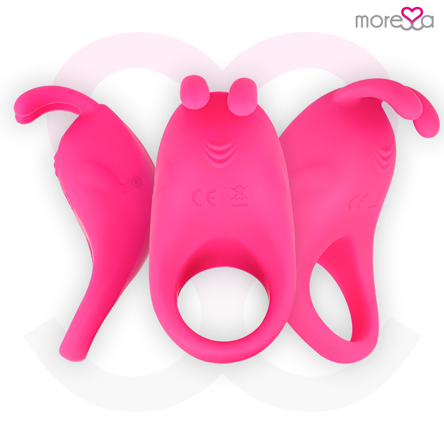 MORESSA - BRAD PREMIUM SILICONE RECHARGEABLE ROSE MORESSA