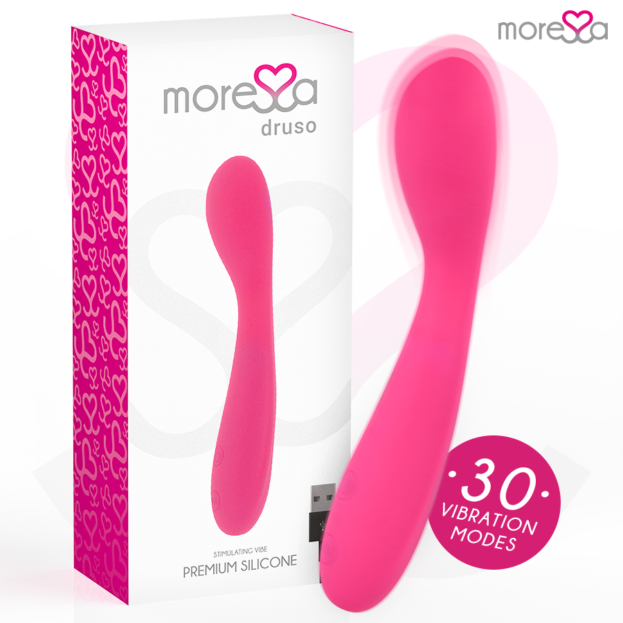 MORESSA - DRUSO RECHARGEABLE EN SILICONE PREMIUM MORESSA