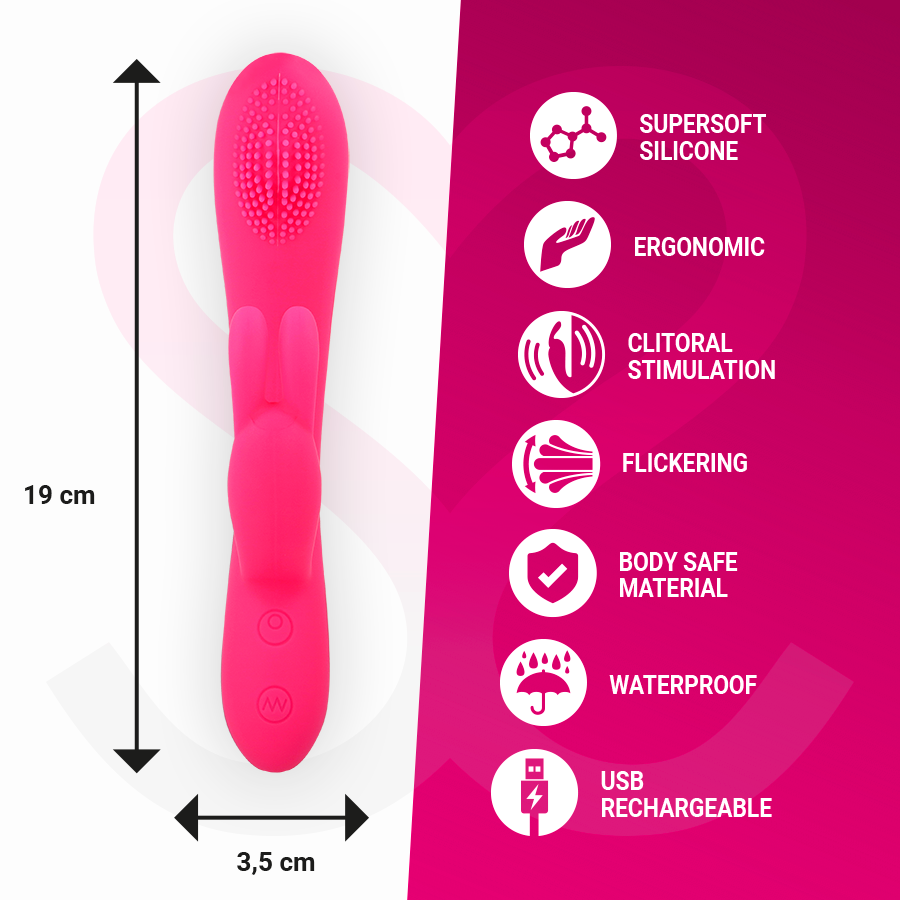 MORESSA - GINO RECHARGEABLE EN SILICONE PREMIUM MORESSA