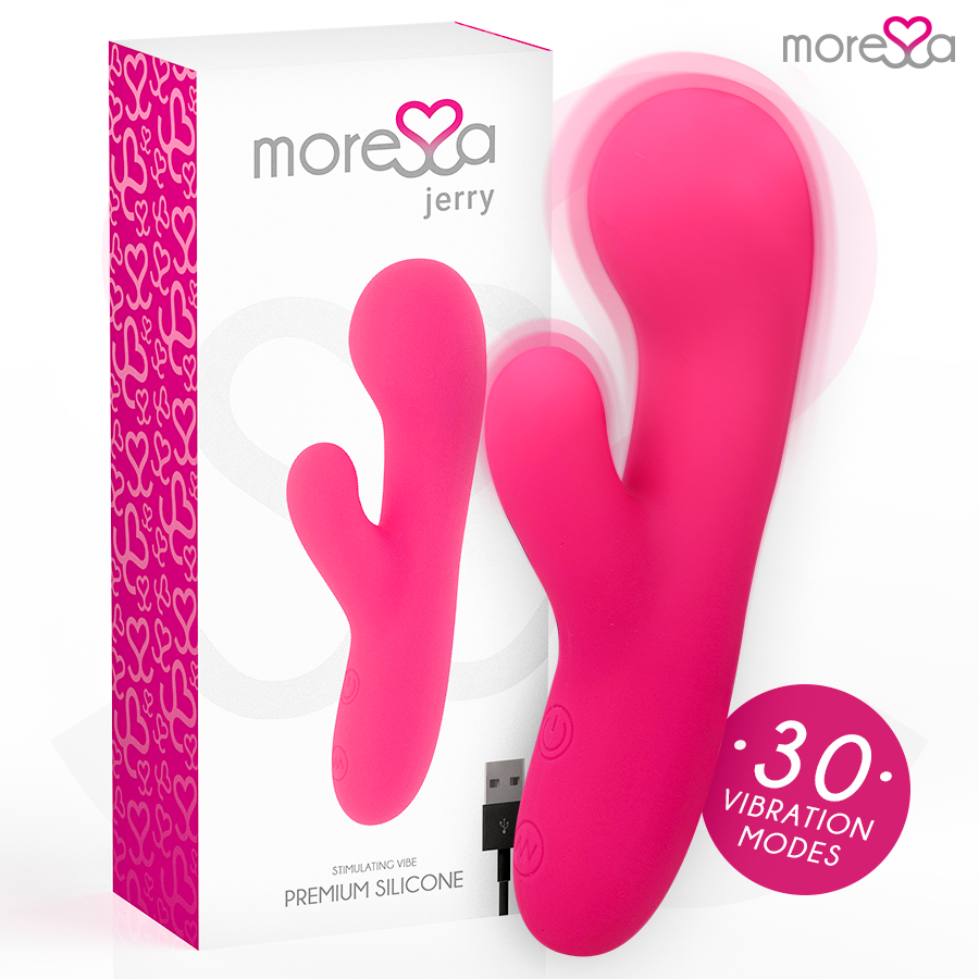 MORESSA - JERRY RECHARGEABLE EN SILICONE PREMIUM MORESSA