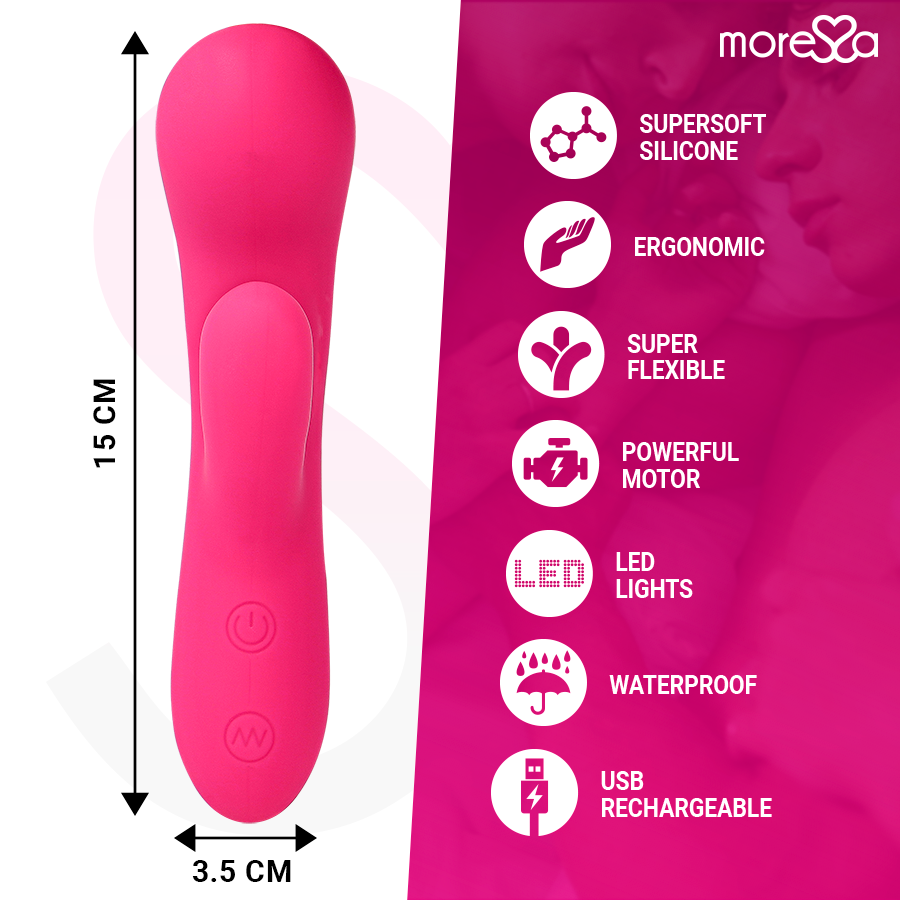 MORESSA - JERRY RECHARGEABLE EN SILICONE PREMIUM MORESSA