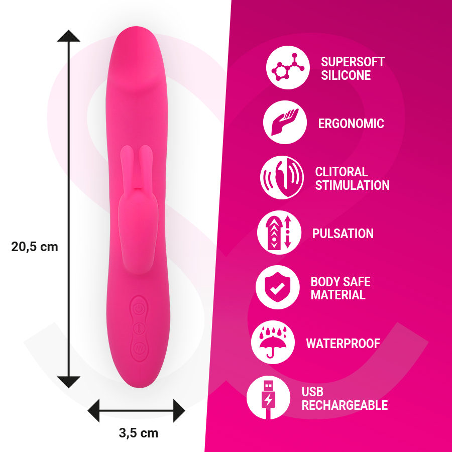MORESSA - MOLLY RECHARGEABLE EN SILICONE PREMIUM MORESSA