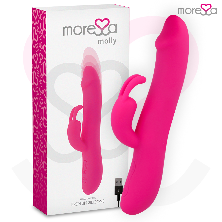 MORESSA - MOLLY RECHARGEABLE EN SILICONE PREMIUM MORESSA