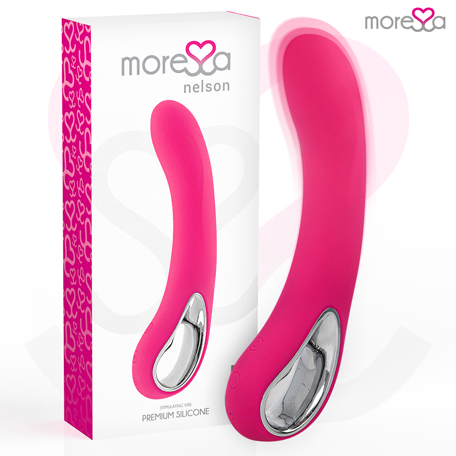 MORESSA - NELSON RECHARGEABLE EN SILICONE PREMIUM MORESSA