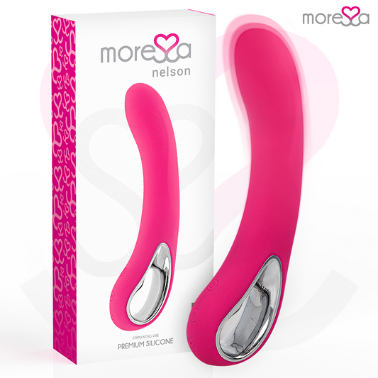 MORESSA - NELSON RECHARGEABLE EN SILICONE PREMIUM MORESSA