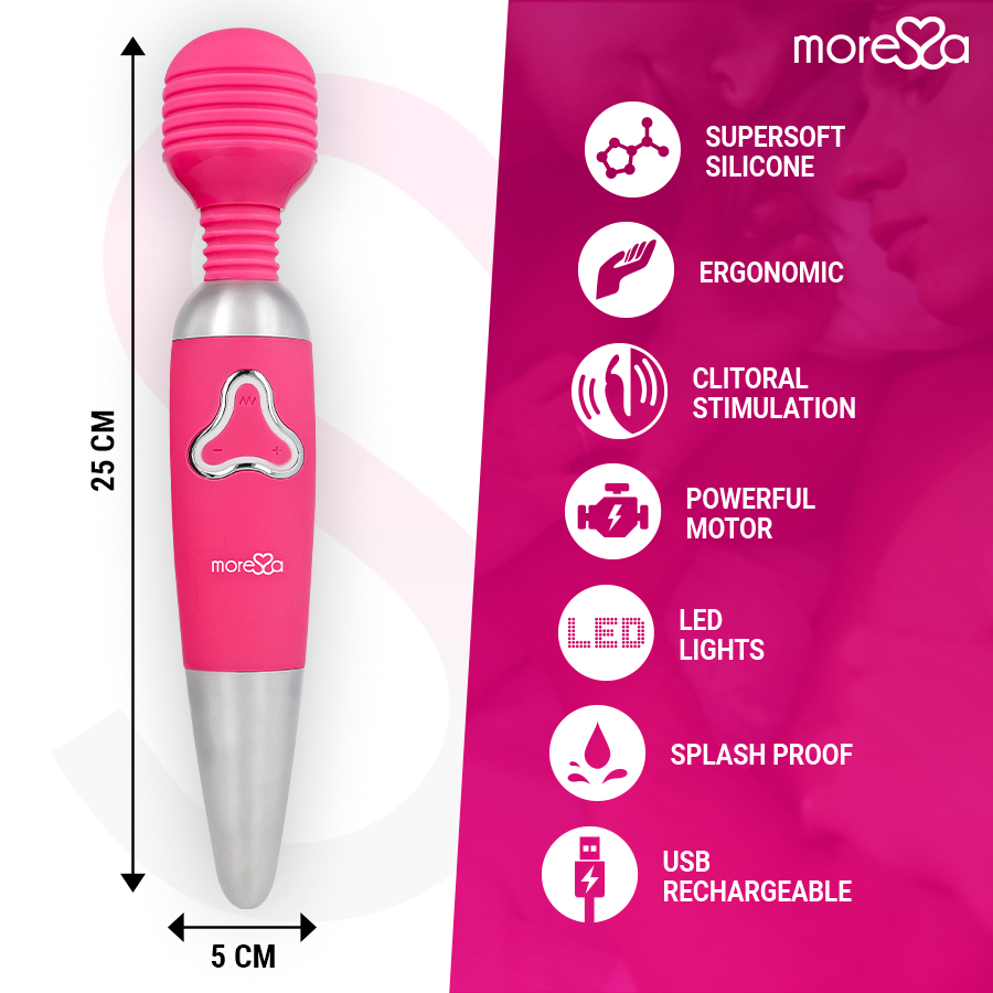MORESSA - ODILON RECHARGEABLE EN SILICONE PREMIUM MORESSA