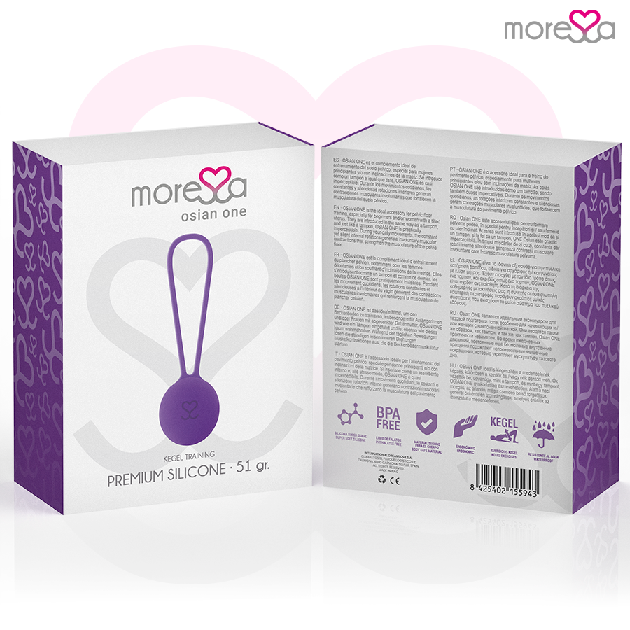 MORESSA - OSIAN ONE PREMIUM SILICONE LILAS MORESSA