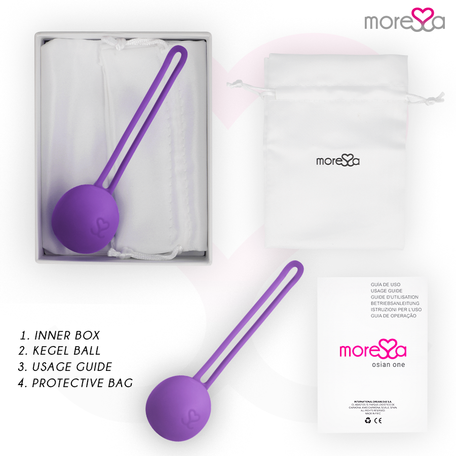MORESSA - OSIAN ONE PREMIUM SILICONE LILAS MORESSA