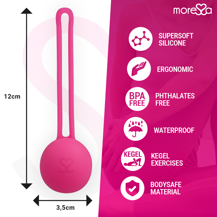 MORESSA - OSIAN ONE PREMIUM SILICONE ROSE MORESSA
