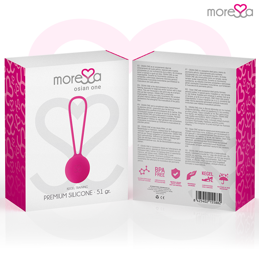 MORESSA - OSIAN ONE PREMIUM SILICONE ROSE MORESSA