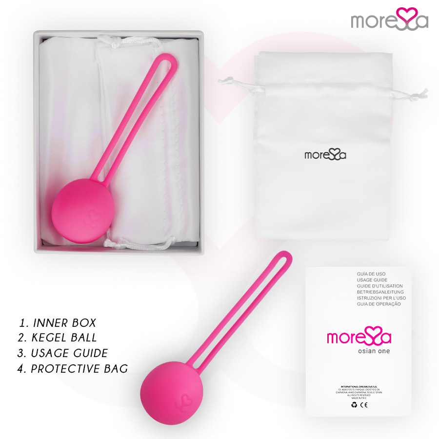 MORESSA - OSIAN ONE PREMIUM SILICONE ROSE MORESSA